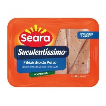 Filezinho De Peito De Frango Temperado Sassami Seara 600g