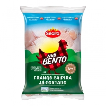 Frango Caipira Cortado Congelado Seara Cx 18Kg