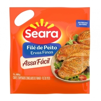 Filé De Peito Temperado Assa Fácil Seara 800g