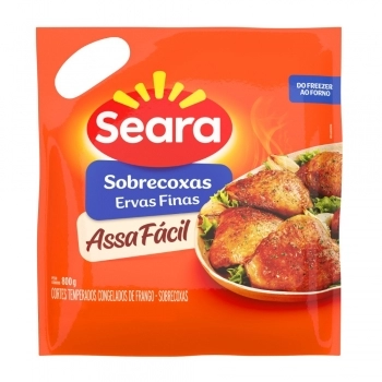 Sobrecoxa Ervas Finas Assa Fácil Seara 800g