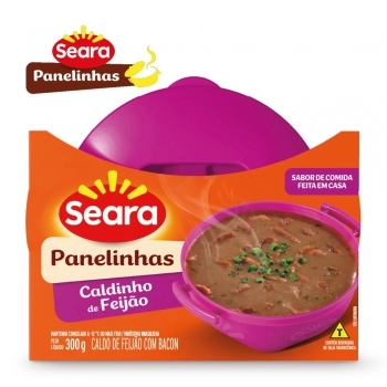 Caldinho De Feijão Com Bacon Panelinhas Seara 300g