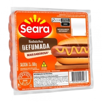 Salsicha Defumada Seara 500g