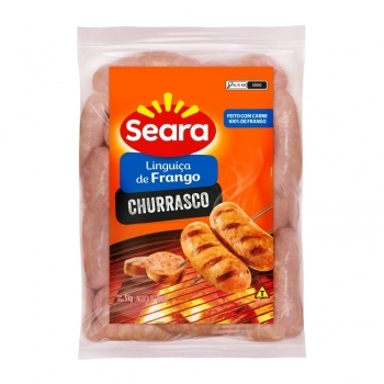 Linguiça Congelada De Frango Seara 5Kg