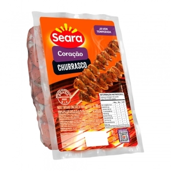 Coração De Frango Tempero De Churrasco Seara 800g