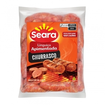 Linguiça Seara Churrasco Apimentada 600g