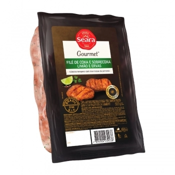 Filé De Coxa Sobrecoxa Limão e Ervas Seara 800g