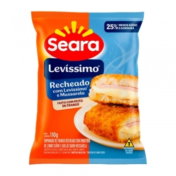 Empanado Recheado Levissimo Seara 25X110G