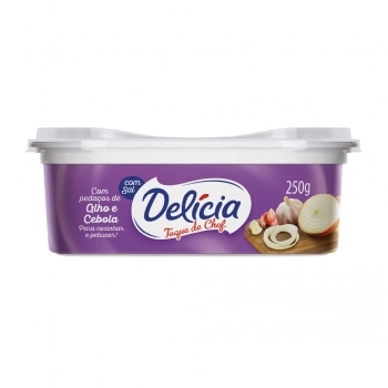 Margarina Delícia Toque de Chef Alho & Cebola 250g
