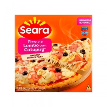 Pizza De Lombo Com Catupiry Seara 460g