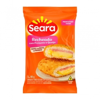 Empanado Presunto e Queijo Seara 25X110G