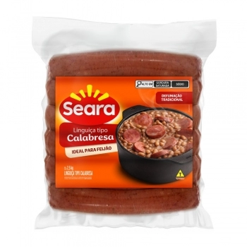 Linguiça Defumada Calabresa Seara 2,5 Kg