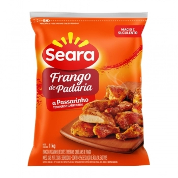 Frango A Passarinho Temperado Seara 1Kg