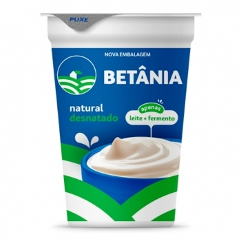 Iogurte Natural Desnatado Betânia Copo 170g