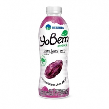 Yobem Triplo Zero Ameixa Betânia 800g