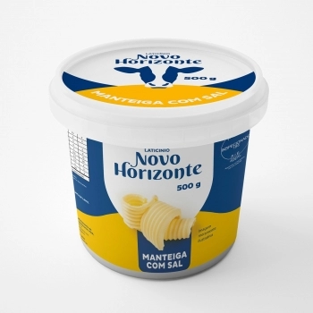 Manteiga Com Sal Novo Horizonte 500g
