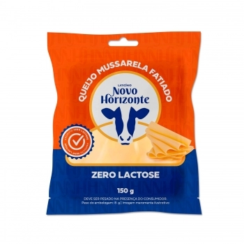 Queijo Mussarela Novo Horizonte Fatiado Zero Lactose 150g